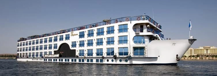 Exterior view of the MS Stephanie Nile Cruise Nile cruise ship